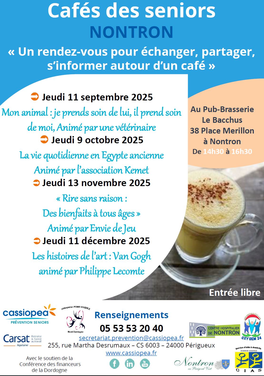 CAFE DES SENIORS