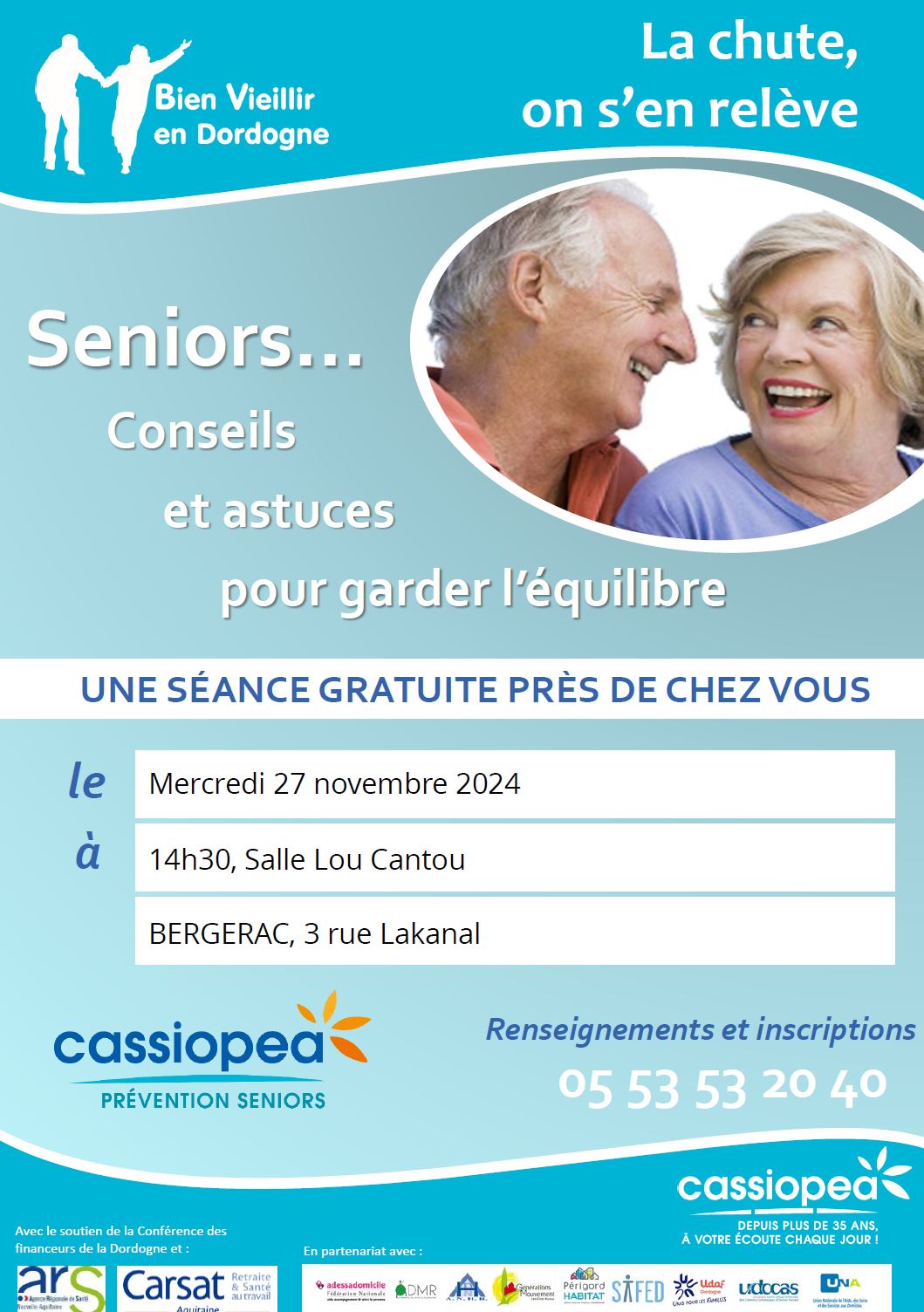 CASSIOPEA LA CHUTE ON S EN RELEVE