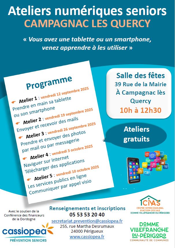 ATELIER NUMERIQUE CASSIOPEA