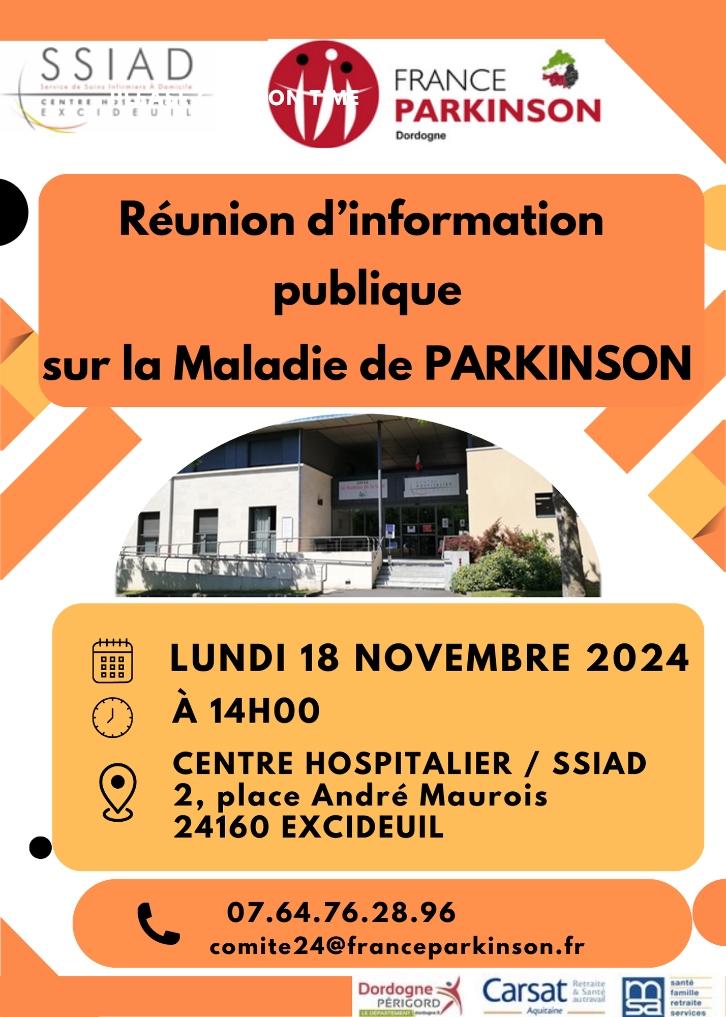 REUNION PRAKINSON EXCIDEUIL