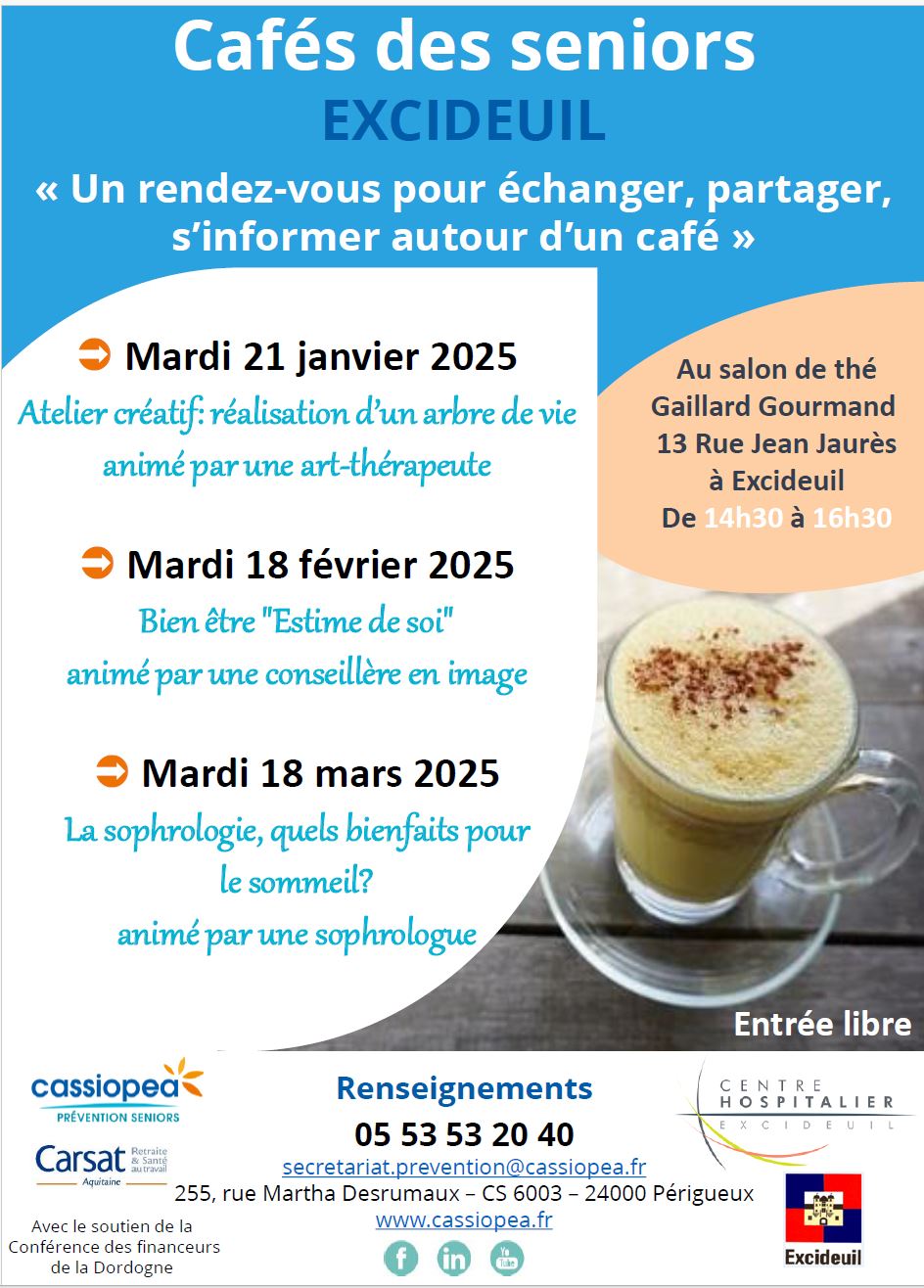 cafe des senior excideuil cassiopea