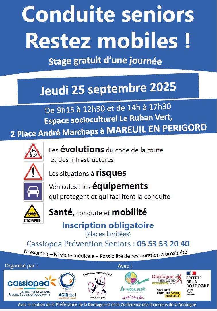 CONDUITE SENIOR