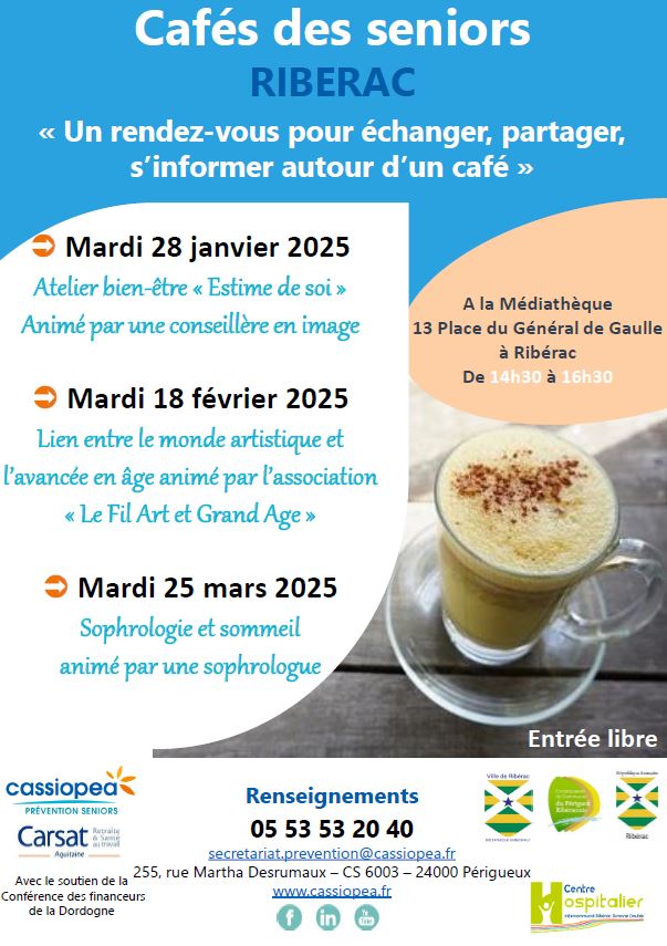 CASSIOPEA RIBERAC CAFE SENIOR