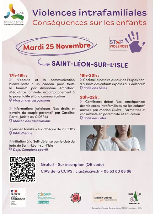 VIOLENCES INTRAFAMILLIALES CCIVS SAINT LEON SUR L'ISLE