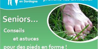 SENIORS LES PIEDS PRENONS LES EN MAINS